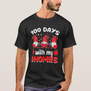 Camiseta 100º Dia De Professores Do Gnomo Garotos Gir