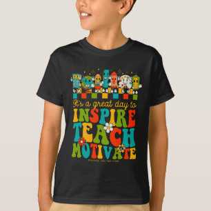 Camiseta 100º Dia de Professores Escolares É um bom dia par
