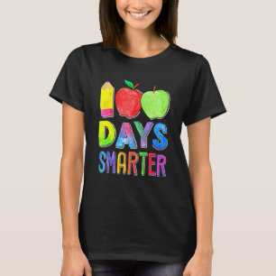 Camiseta 100º Dia De Professores Mais Inteligentes Felizes