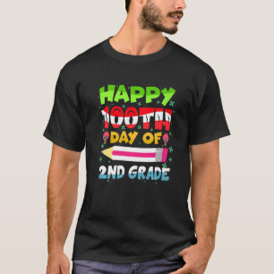 Camiseta 100º Dia De segundo Escolar Grau 100 Dias Mais Int