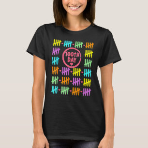 Camiseta 100º Dia Do Arco-Íris Marca 100 Dias De Sc