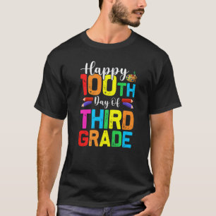 Camiseta 100º Dia do Professor Aluno da Terceira Série 100