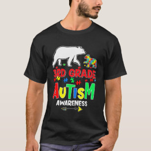 Camiseta 100º Dia Do Professor Da 3ª Série Autismo 100 Dias