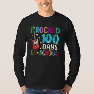 Camiseta 100º Dia Eu Amarrei 100 Dias De Música Escolar Vio