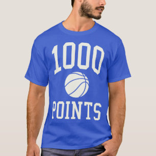 Camiseta 1000 Pontos de Basquete para Segundo grau de Prese