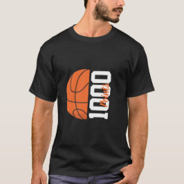 Camiseta 1000 Pontos na Carreira Jogador de Basquete Time M