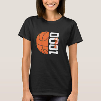 Camiseta 1000 Pontos na Carreira Jogadora de Basquete Femin