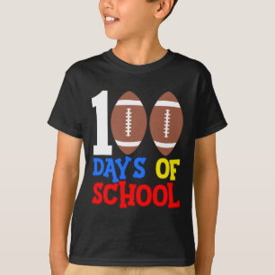 Camiseta 100.º Dia 100 Dias De Futebol Escolar