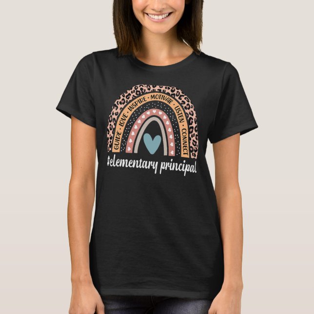 Camiseta 100. º Dia Da Escola O Diretor Da Escola Elementar (Frente)