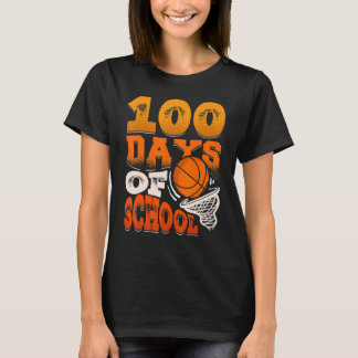Camiseta 100. º Dia das Crianças de Basquete Escolares 100