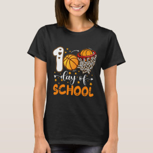 Camiseta 100. º Dia das Crianças de Basquete Escolares 100 