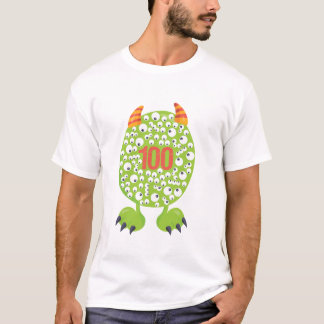 Camiseta 100.º Dia de Camisola Escolar Coun de Longa Folga