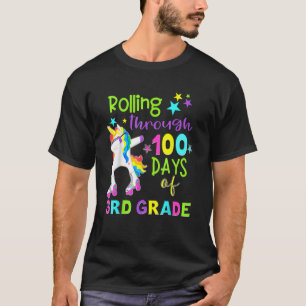 Camiseta 100.º Dia de Idade Escolar Pré K 1rua 3.º Formando