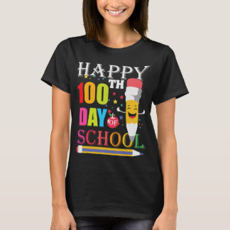 Camiseta 100.º Dia de Professores 100 Dias de Escola