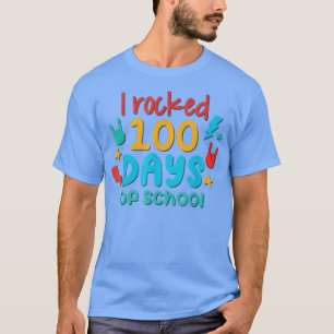 Camiseta 100.º dia que eu chocei 100 dias de professores de