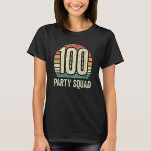Camiseta 100 Aniversário do 100 Grupo de Tripulação do Part