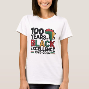 Camiseta 100 Anos de Celebração de Excelência da História N