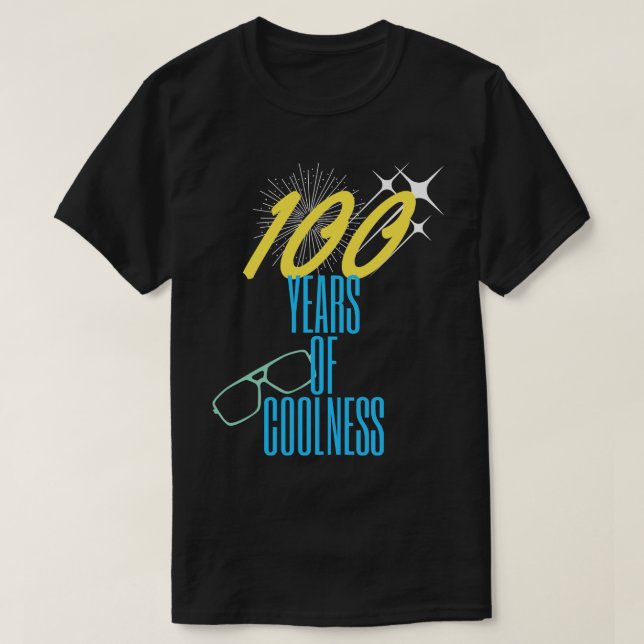 Camiseta 100 anos de frio (Frente do Design)