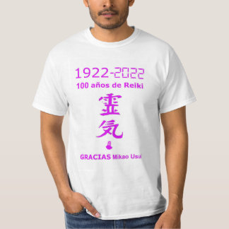 Camiseta 100 Años de Reiki