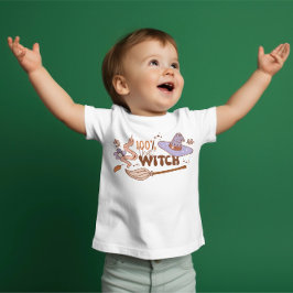 Camiseta "100% Aquela Bruxa"
