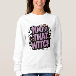 Camiseta 100% Aquela Bruxa Halloween