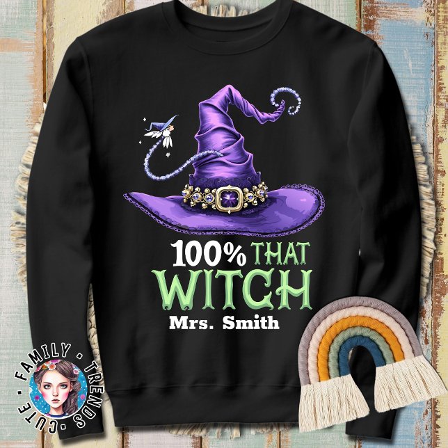 Camiseta 100% Aquela Bruxa Halloween (Criador carregado)