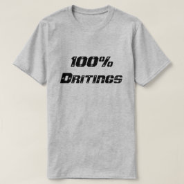 Camiseta 100% bêbado| 100% bêbado