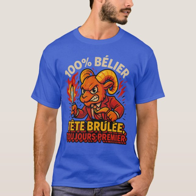 Camiseta 100 % Bélier  (Frente)