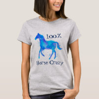 100% Cavalo Crazy Watercolor