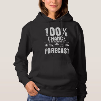 Camiseta 100 Chances De Eu Dizer A Previsão - Meteor