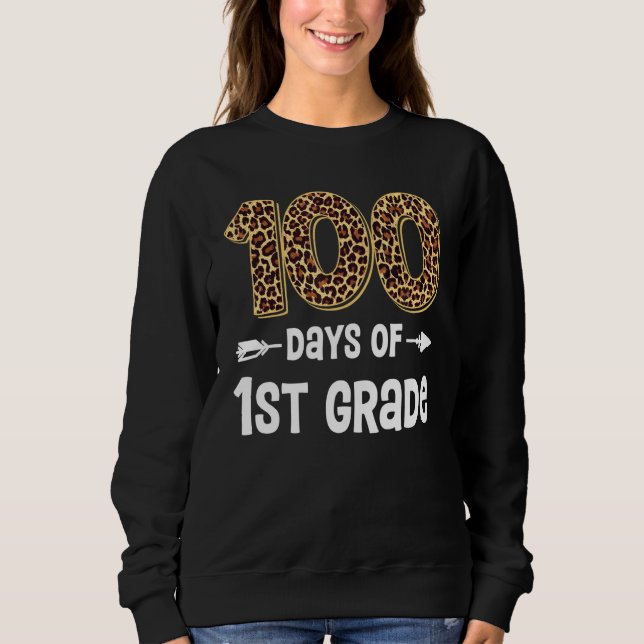 Camiseta 100 Days Of First Grade Teacher Student 100th Day  (Frente)