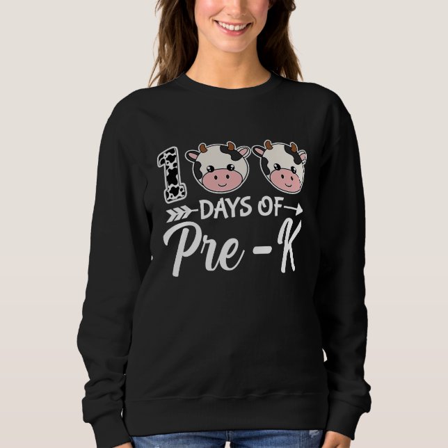 Camiseta 100 Days Of Pre K  Happy 100th Day Of School Teach (Frente)