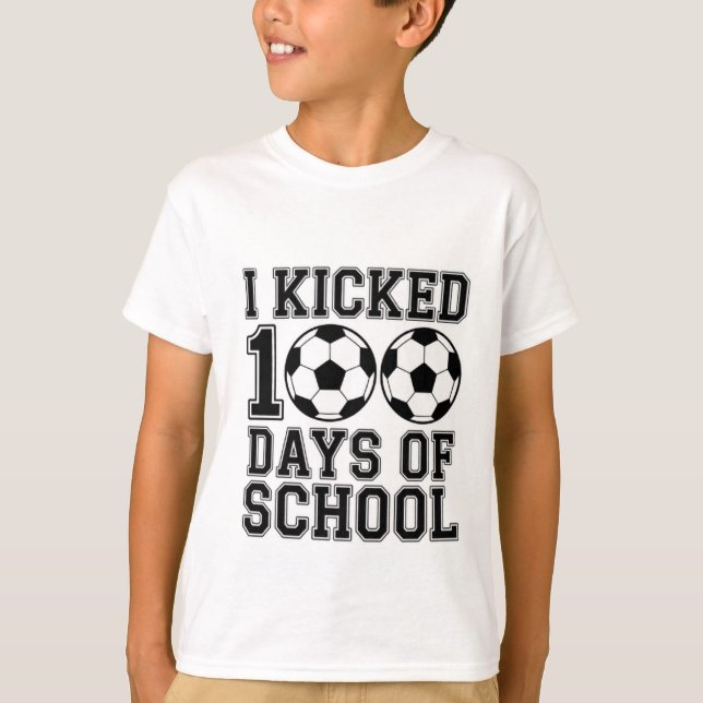 Camiseta 100 days of school (Frente)