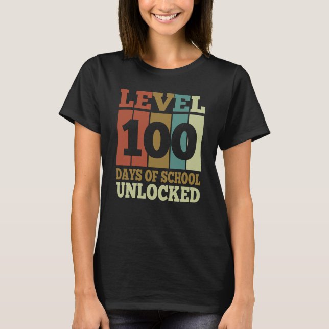 Camiseta 100 Days Of School (Frente)