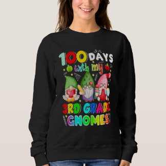 Camiseta 100 Days With My 3rd Grade Gnomies Gnome 100th Day