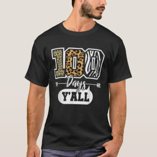 Camiseta 100 Days Y All 100 Days Of School Jungle Teacher K