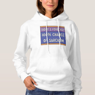 Camiseta 100% de chance de sarcasmo