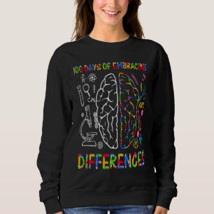 Camiseta 100 Dias Abraçando Diferenças Conscientização do A