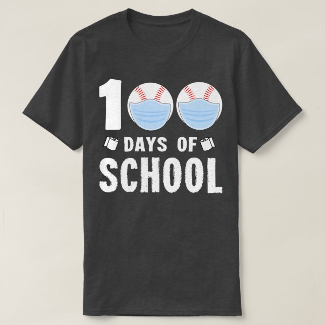 Camiseta 100 Dias Da Escola 2021 100 Dias Da Escola 2021 (Frente do Design)