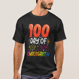 Camiseta 100 Dias De Aluno Professor De Jardim De Infância