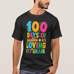 Camiseta 100 dias de Ama 1rua Grau 100 Dia da Escola T