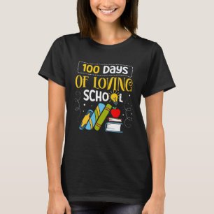 Camiseta 100 Dias De Amar Escola Leopardo 100º Dia Teache