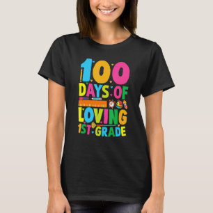 Camiseta 100 Dias de Amor à 1ª Série 100º Dia de Aula T