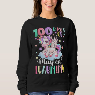 Camiseta 100 Dias De Aprendizagem Mágica 100.º Dia Da Escol