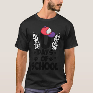 Camiseta 100 Dias De Cachorro Dalmaciano Escolar 100 Dias M