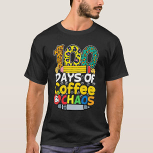 Camiseta 100 Dias De Café E Caos Feliz 100 Dias De Programa