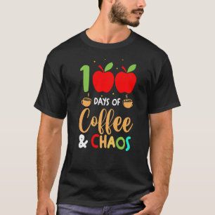 Camiseta 100 Dias De Café Escolar 100 Dias De Café E C