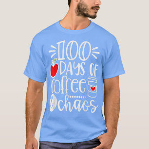 Camiseta 100 Dias De CaféFeliz 100 Dias De Escola