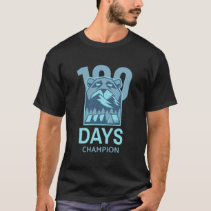 Camiseta 100 dias de campeão do desafio de 100 dias
