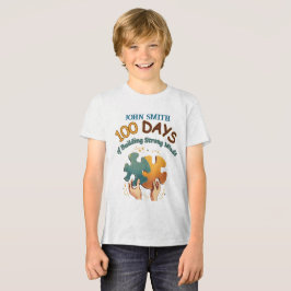 Camiseta 100 dias de construção de mentes fortes: Quebra-ca